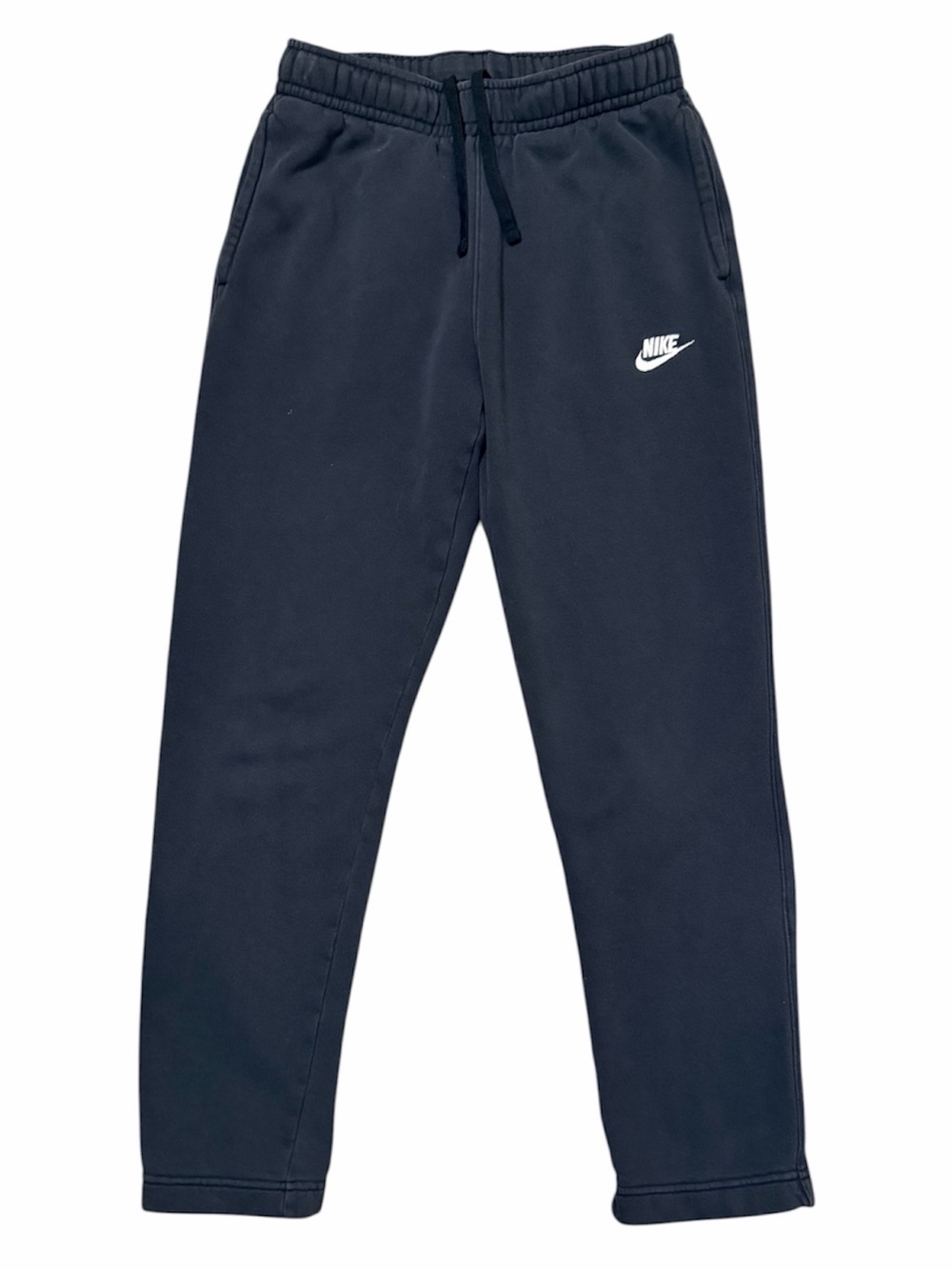 NIKE Black Fleece Lined Sweatpants with Drawstring Waist